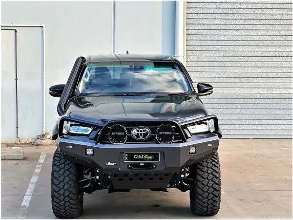 FATZ N80/GUN HILUX Short Entry Snorkel POLISHED / BLACK