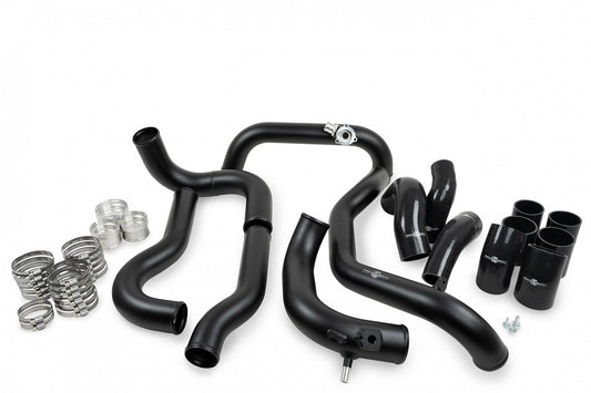 PROCESS WEST TERRA TUFF Next Gen Ranger Raptor Intercooler Piping Kit - Black (Compatible With Factory Intercooler, stage 1 Process West or any other aftermarket factory replacement intercooler)