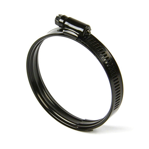 SAAS Hose Clamp Dual Bead Black Stainless Steel 73mm - 90mm