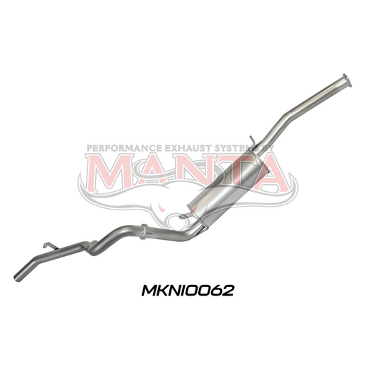 MANTA 4X4 NISSAN PATROL GQ 4.2L TD42 DIESEL & TB42 PETROL WAGON & UTE 2.5" ALUMINISED/STAINLESS STEEL EXHAUST