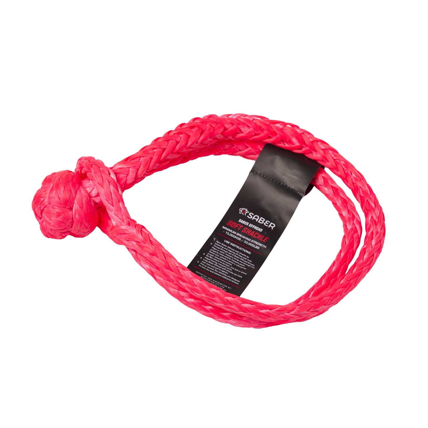 SABER PRO Limited Edition 15,000KG Soft Shackles (PINK)