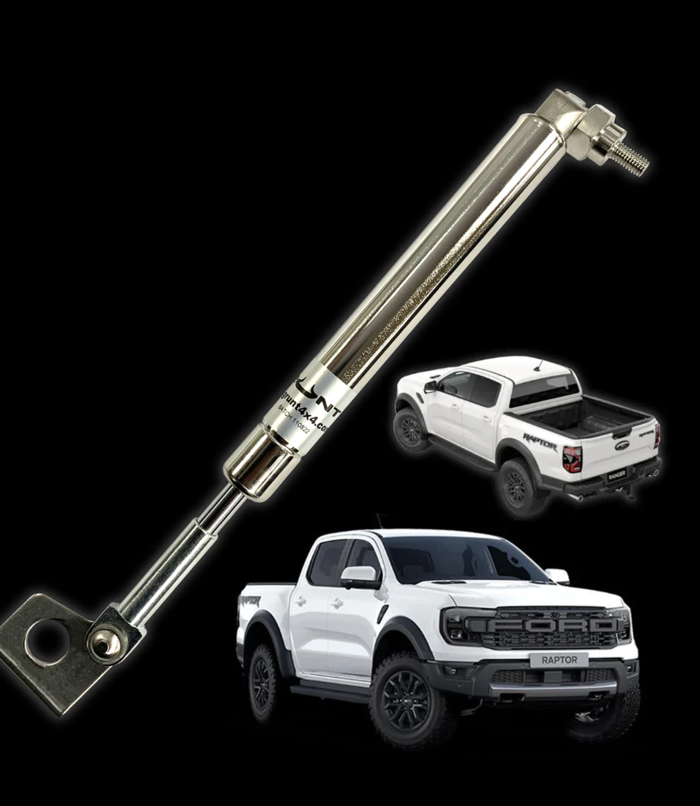 Tailgate Stainless Easy Down Strut System  FOR Ford Raptor RA Next-Gen 2022-2023