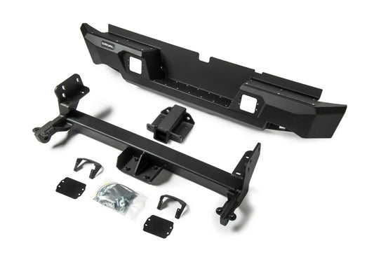 RIVAL 4X4 Aluminum Rear Bar Suits Isuzu D-Max (2017-2019) With RIVAL Spotlights (Set of 2)