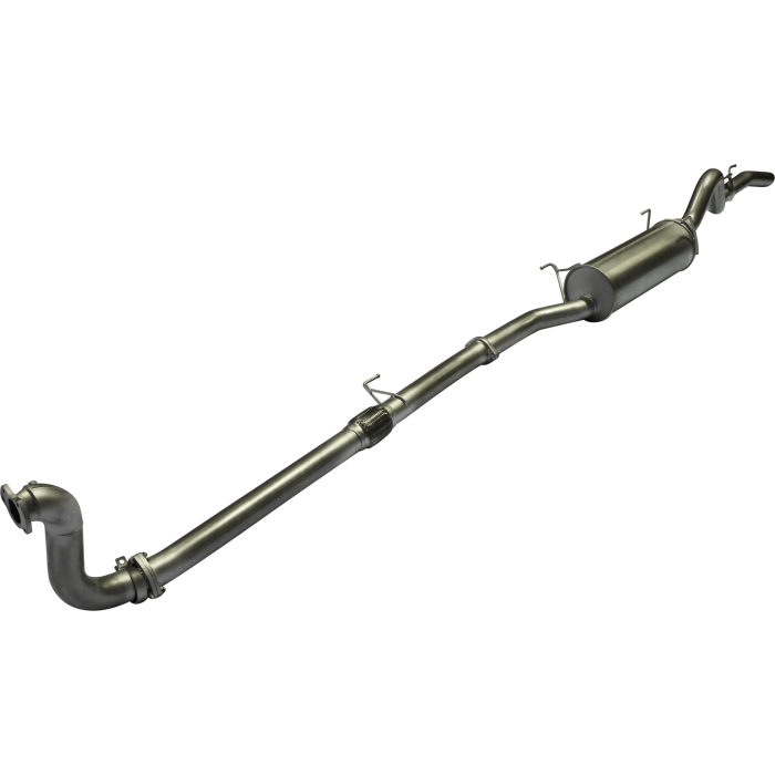 MANTA 4X4 ISUZU DMAX 3.0L JUNE 2012 - 2017 (NO DPF) ALUMINISED/STAINLESS STEEL EXHAUST