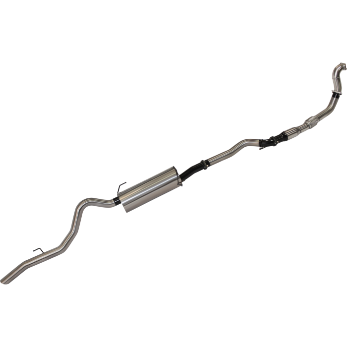 MANTA 4X4 ISUZU DMAX 3.0L 4JJ1TC (STYLESIDE, SHORT WHEELBASE) AUGUST 2010 MAY 2012  EXHAUST