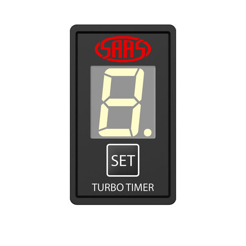 SAAS Turbo Timer Digital Switch 9 min Toyota Mount 35.1mm x 13mm