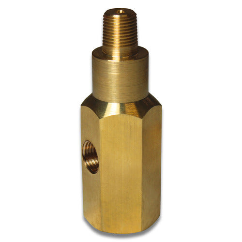 SAAS Gauge T-Piece Sender Brass Adaptor 230031 1/8-27 NPT