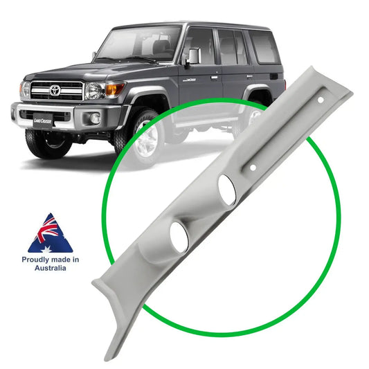 SAAS Gauge Pillar Pod Landcruiser 2009 - On 70 Series Light Grey Single Piece