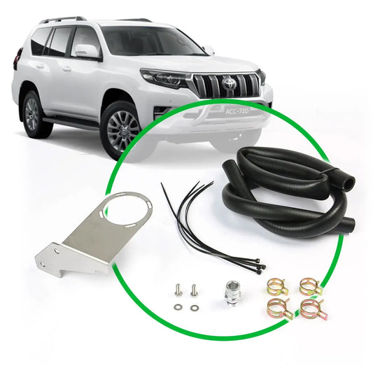 SAAS Oil Catch Tank Install Kit Prado 150 Series 2.8L 2015 On