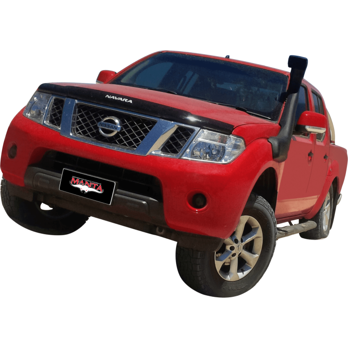 MANTA 4X4 NISSAN NAVARA D40 2.5L TURBO DIESEL SPANISH BUILT AUTOMATIC (WITH DPF) APRIL 2007-2015 ALUMINISED/STAINLESS EXHAUST