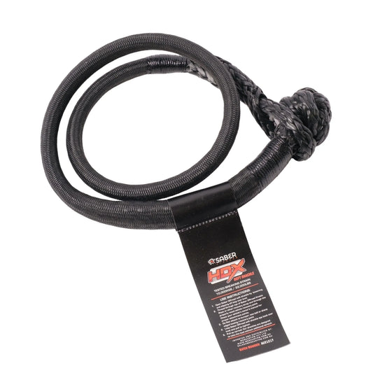 SABER OFFROAD 10,000KG Long HDX Soft Shackle with Technora Binding