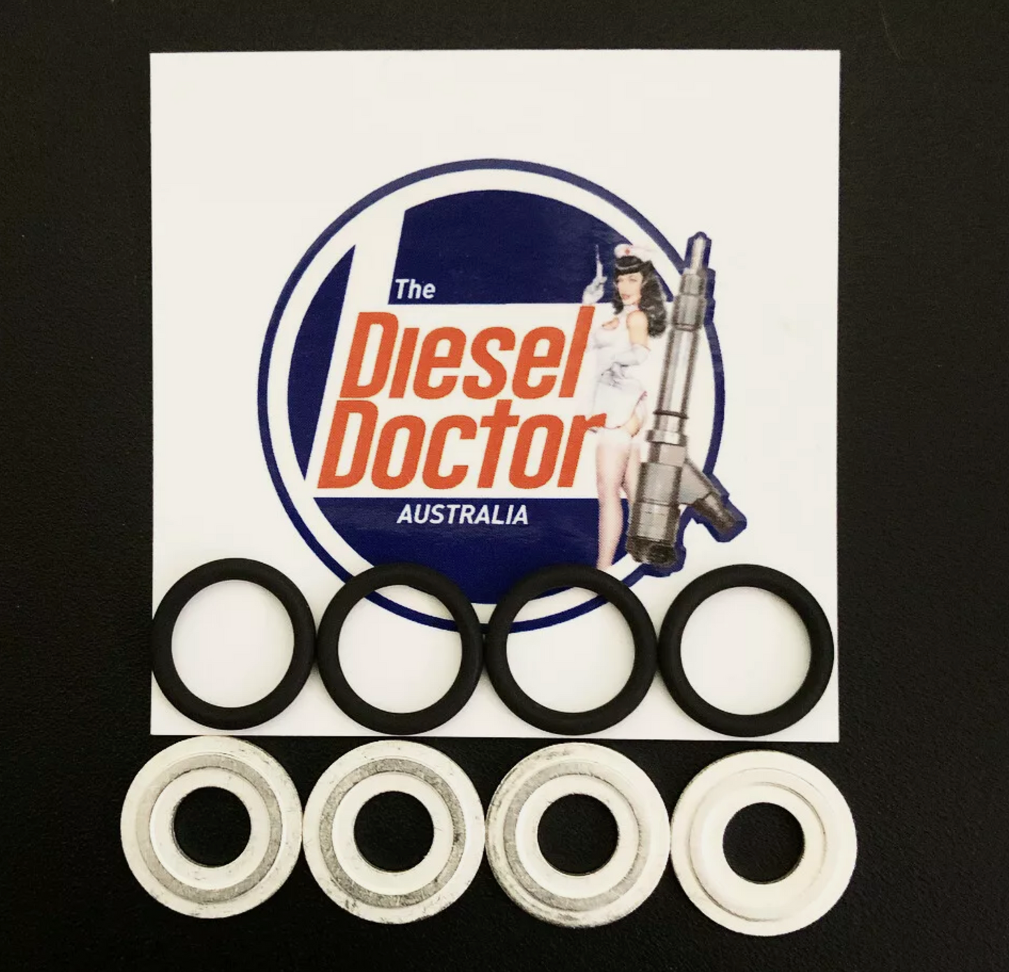 GENUINE DIESEL INJECTOR BOTTOM WASHER AND SEAL ( O-RING ) 095000-6980 8980116045