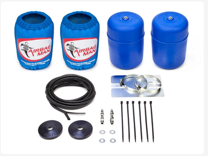 CR5031HP - Air Suspension Helper Kit for Coil Springs (High Pressure) suits PAJERO SPORT QE, QF & QG (KS) 15-25 (Standard Height)