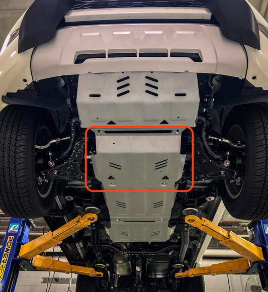 RIVAL 4X4 Aluminium Engine Underbody Armour Mitsubishi Triton 2015-2023 / Pajero Sport 2015-On