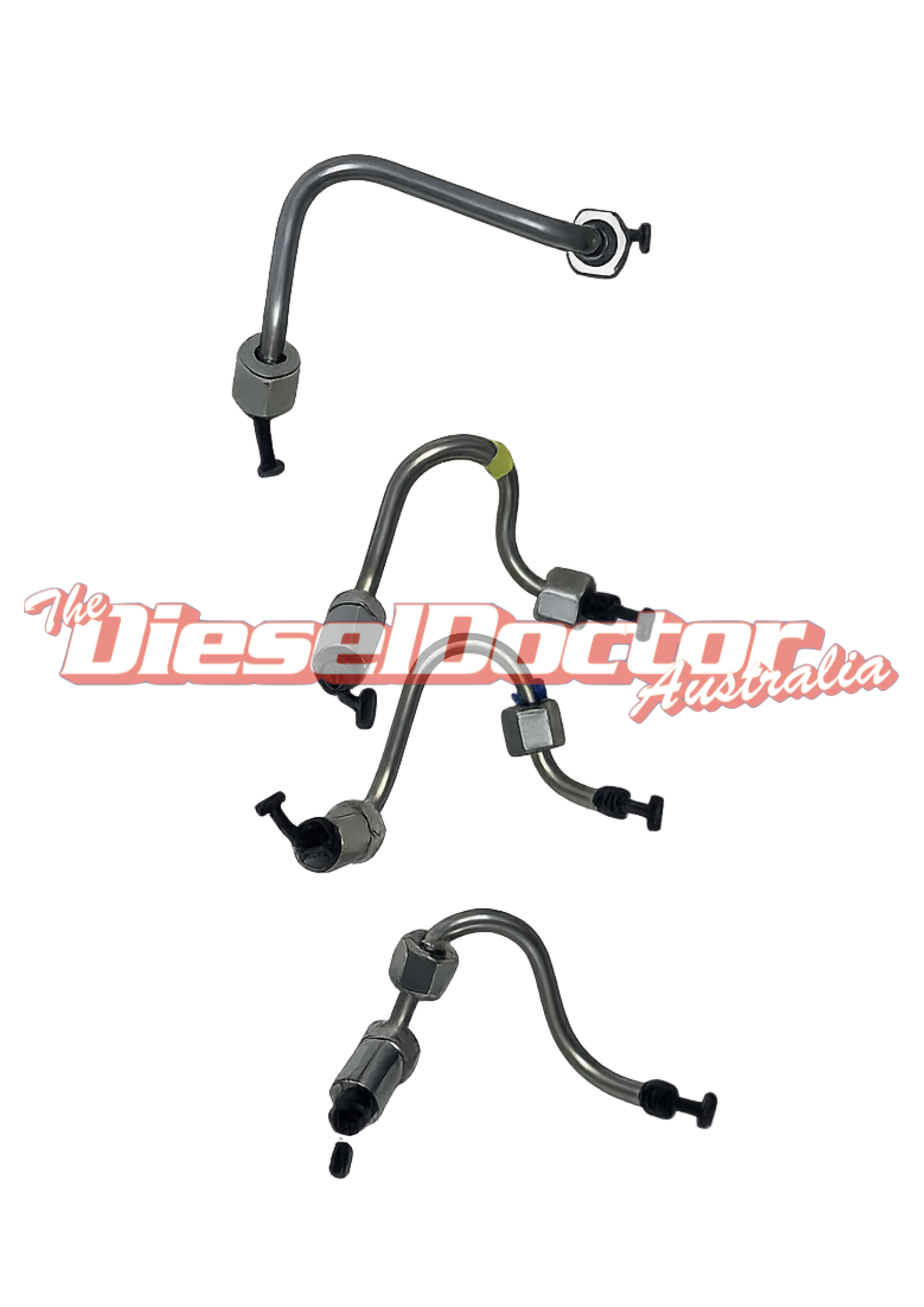 GENUINE INJECTOR FUEL LINE/PIPESET suits Nissan Patrol ZD30 CRD 2006-2012