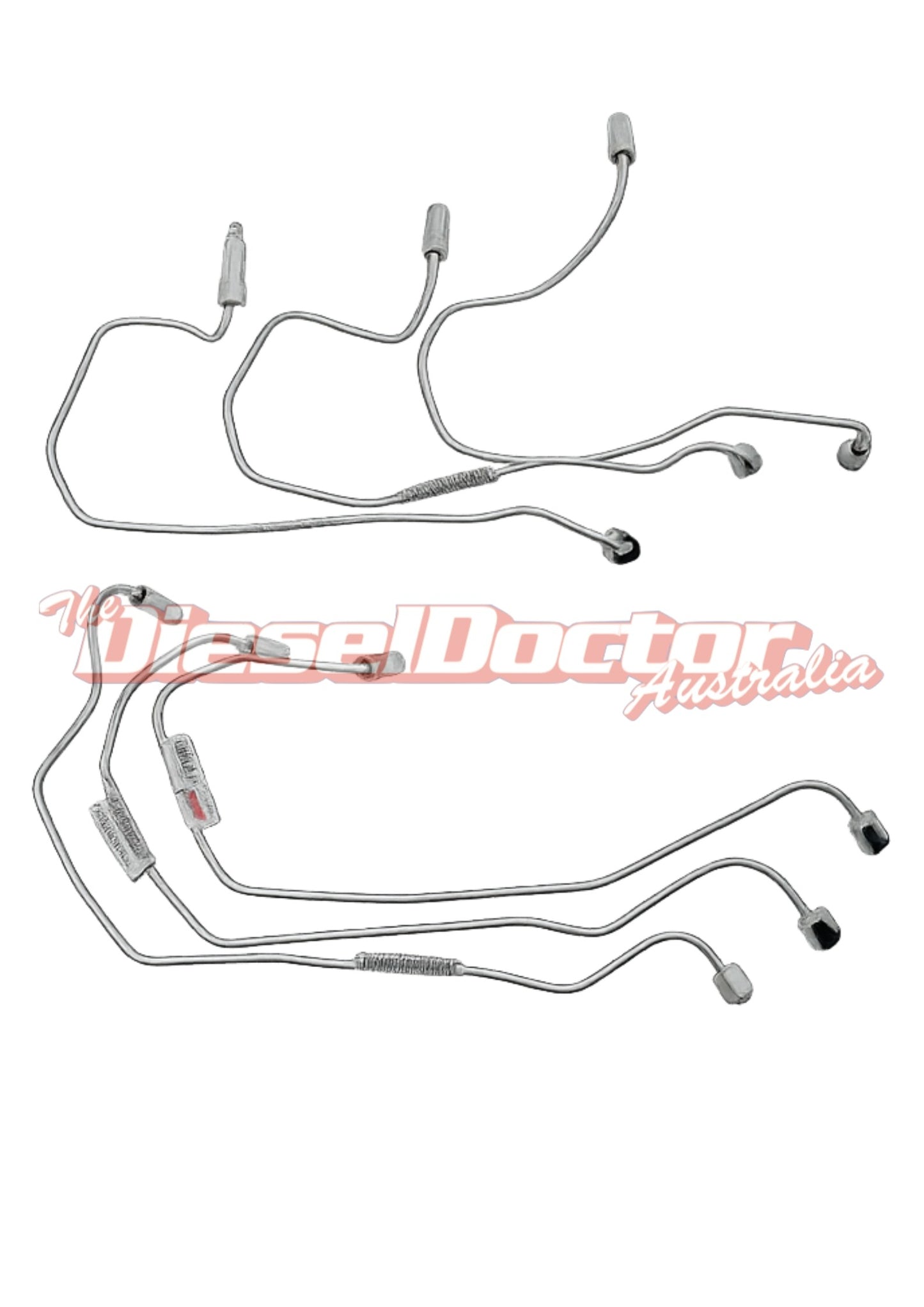 GENUINE INJECTOR FUEL LINE/PIPESET suits HDJ100 (1HD-FTE) Toyota Landcruiser 2000-2007