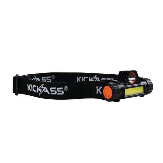KICKASS Rechargeable Head Torch SINGLE / PACK
