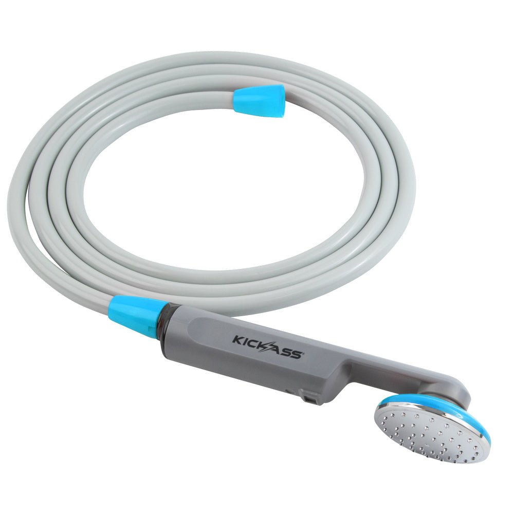 KICKASS Portable Camping Shower with Lithium Battery