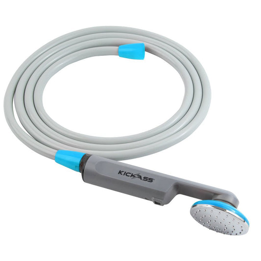 KICKASS Portable Camping Shower with Lithium Battery