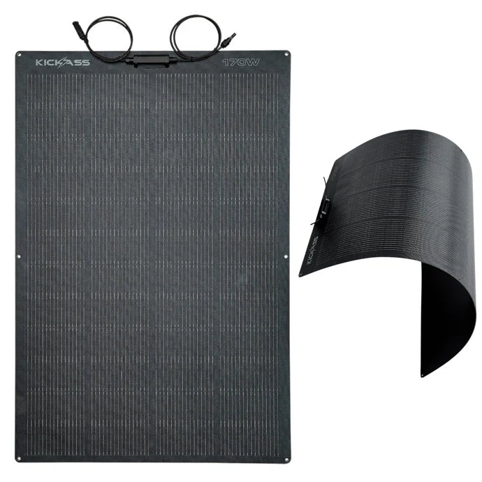 KICKASS 170W Flexible ETFE Solar Panel