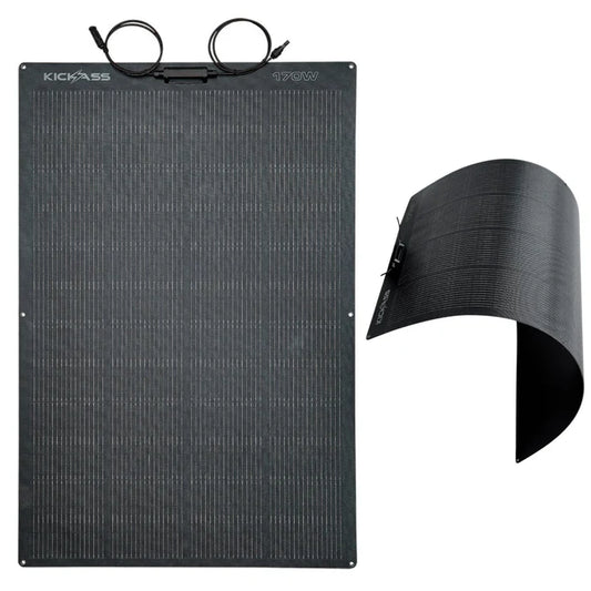 KICKASS 170W Flexible ETFE Solar Panel