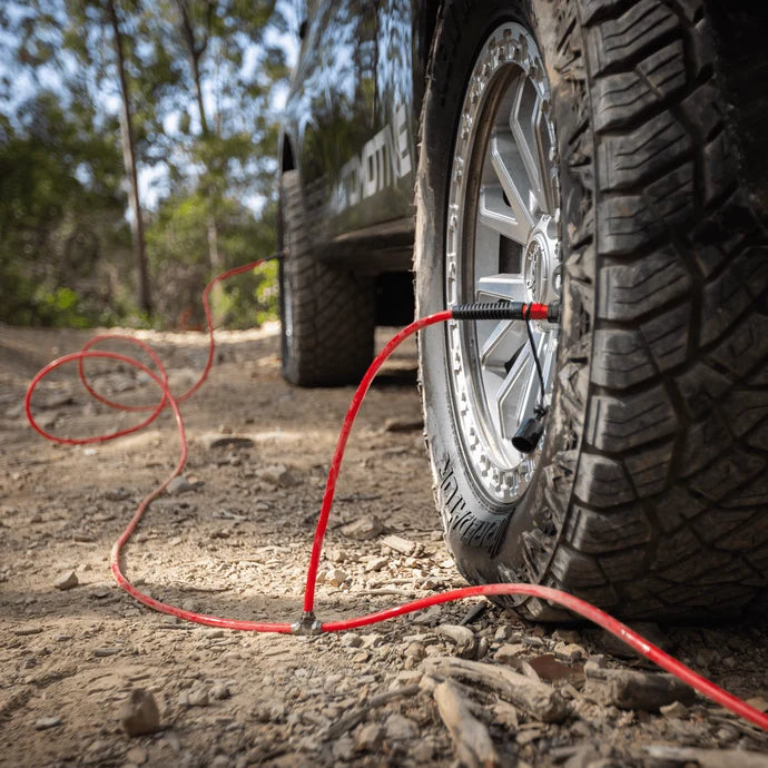 KICKASS 4-Tyre Digital Air Inflation & Deflation System - 150 PSI High-Flow with Backlit Gauge