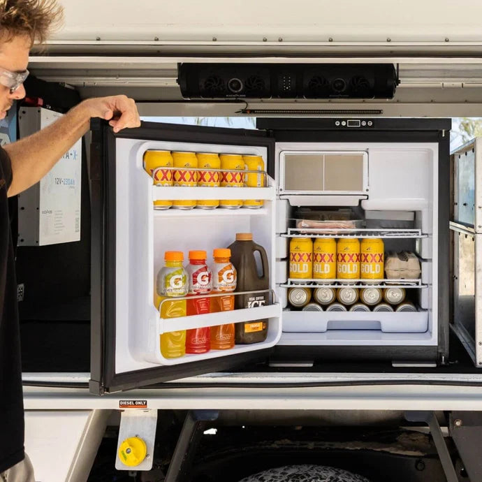 KICKASS 80L Upright 12/24V Fridge and Freezer - Fan Forced