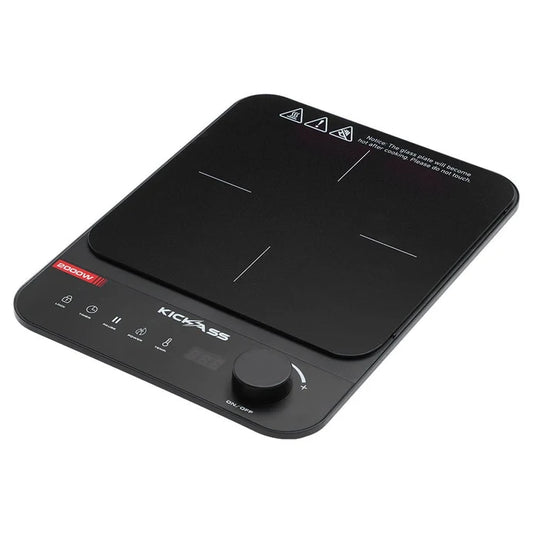 KICKASS Portable 2000W Single Zone Induction Cooktop with 10 Power Levels