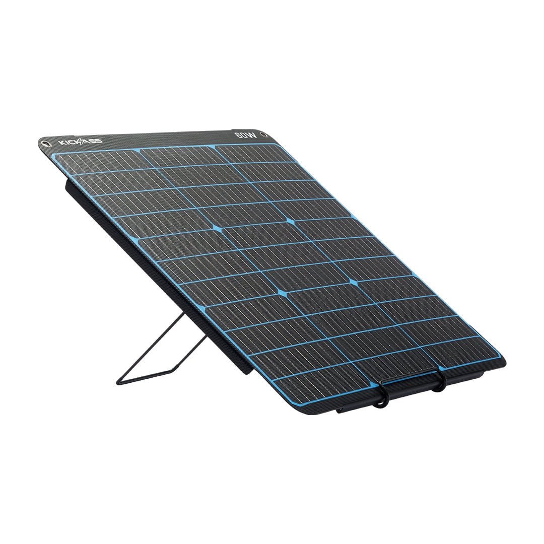 KICKASS 12V 60W Premium Portable Solar Panel