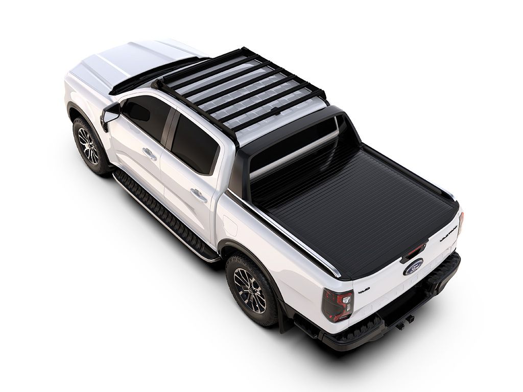 FRONT RUNNER- Slimsport Roof Rack Kit FOR Ford Ranger T6.2 Wildtrak/Raptor Double Cab (2022-Current) LIGHT BAR READY