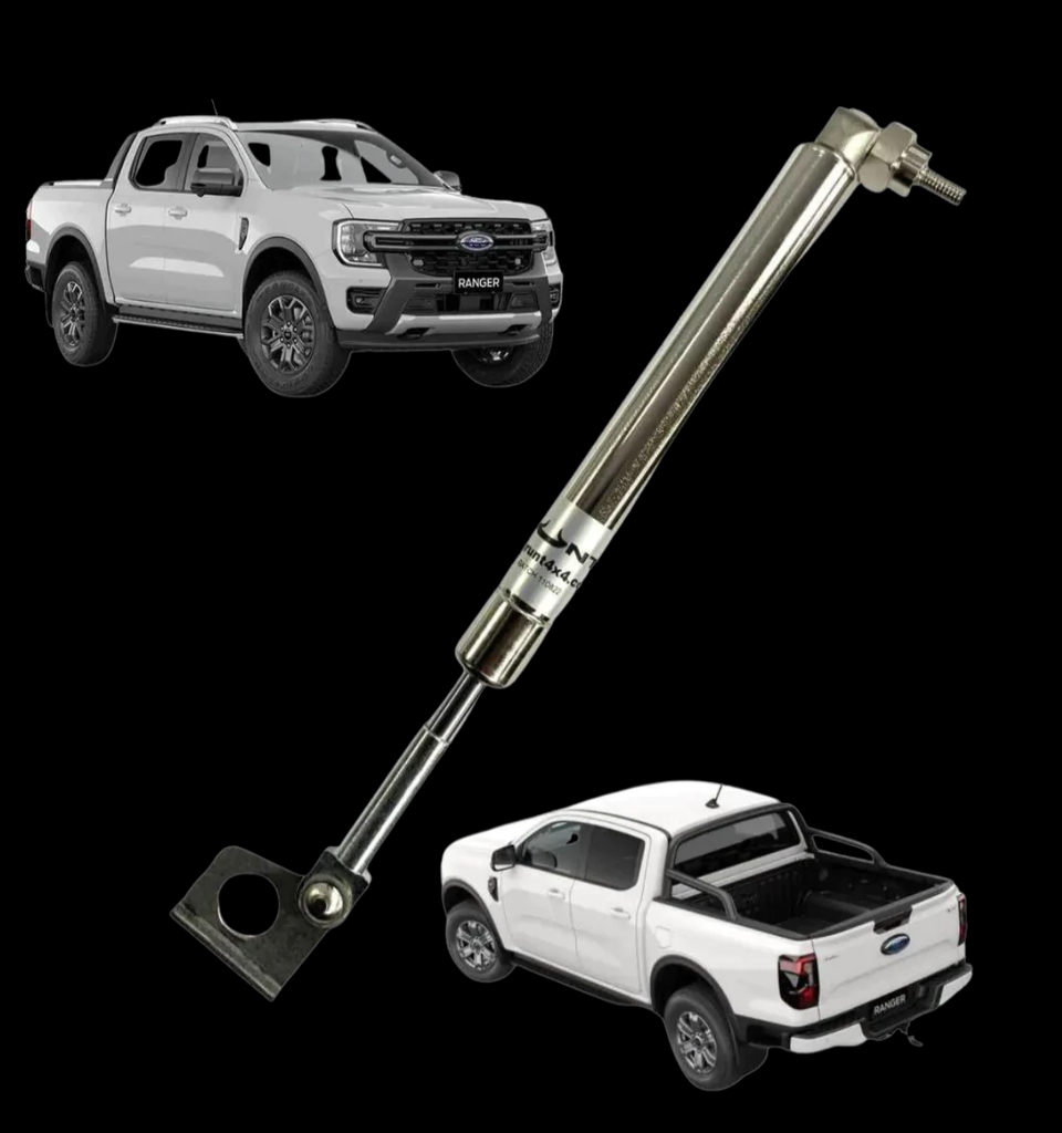 GRUNT 4X4 Tailgate Stainless Easy Down Strut System FOR Ford Ranger/Ra ...