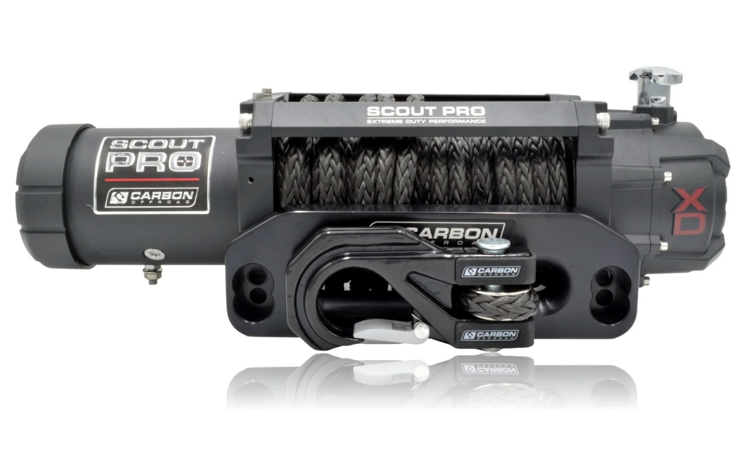 CARBON WINCH Carbon Scout Pro 15000lb Extreme Duty Electric Winch V3 IP68