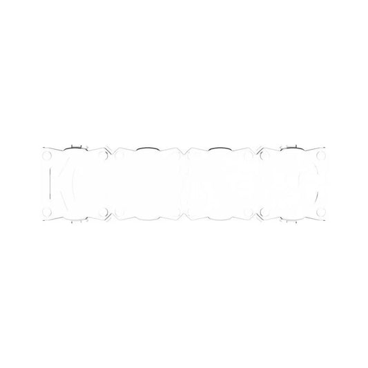 KC HILITES FLEX ERA LED Light Bar - 10" Light Shield - Clear