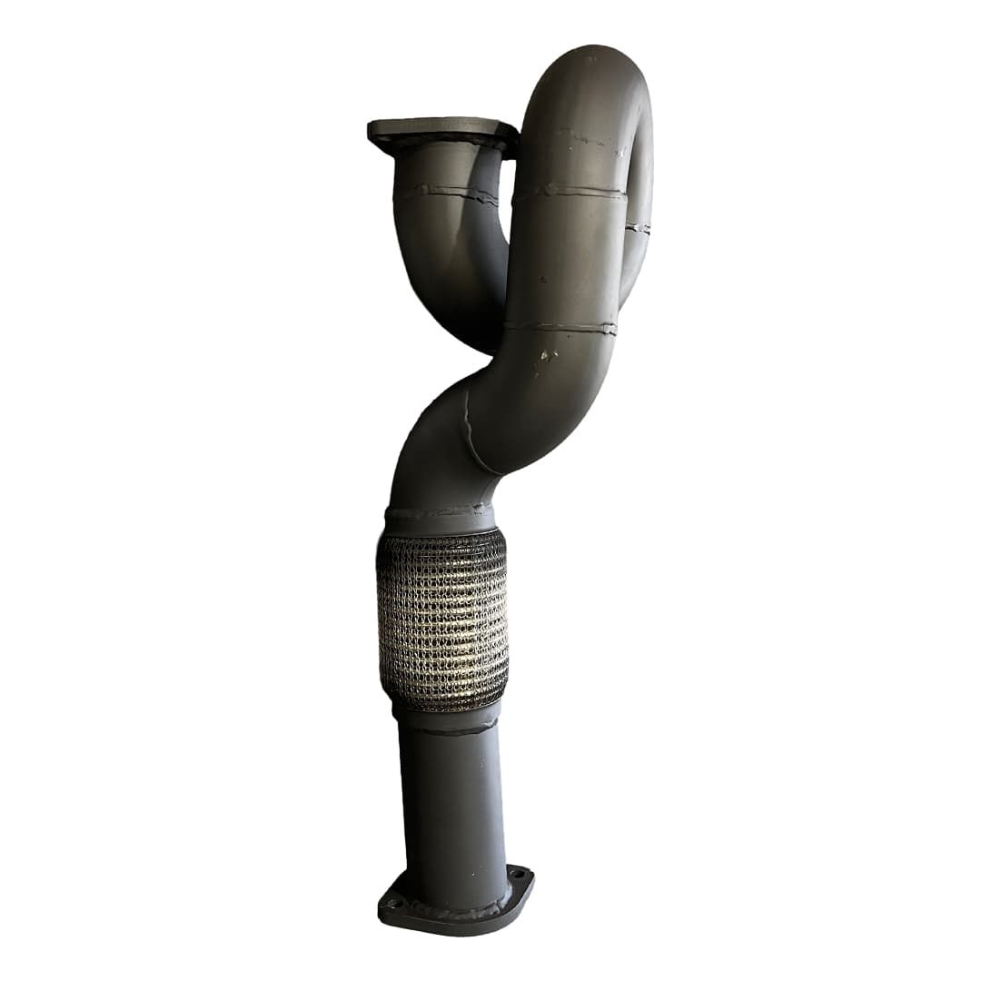 MANTA Ford Raptor 2023, 3.0L Twin Turbo V6, 3in RHS Equal Length Trombone Connecting Pipe with Flex (SSMBE777)