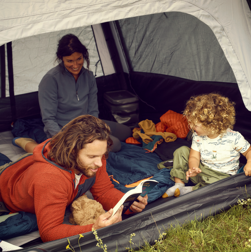 Dometic Reunion FTG 5 REDUX Inflatable camping tent, recycled material, 5-person