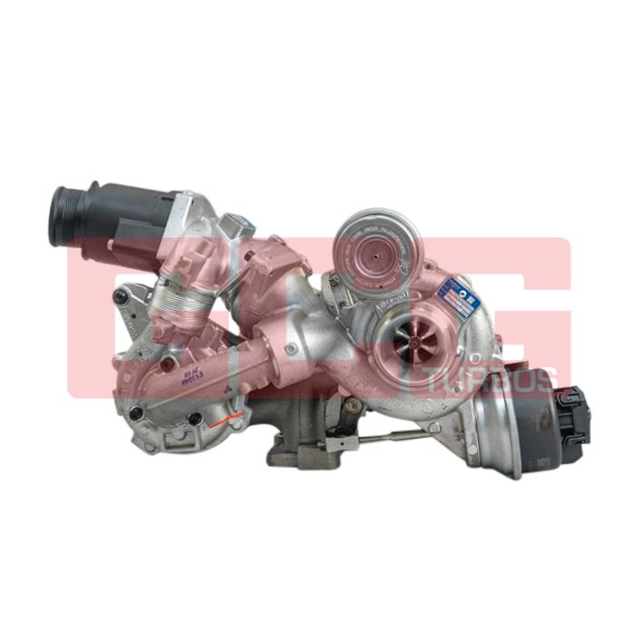 R2S BORGWARNER BI TURBO TO suit VW CRAFTER CKUB CKUC 2.0TDi 2010> (03L ...