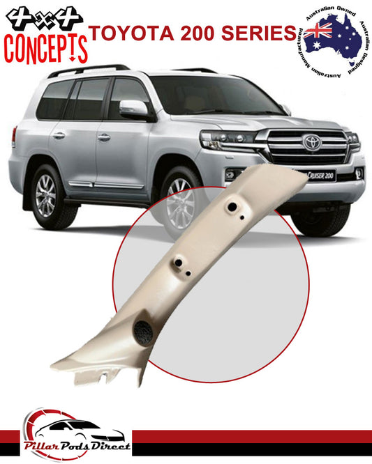 TOYOTA 200 SERIES LANDCRUISER SINGLE PILLAR POD PAINTED FACTORY BEIGE (2001PB)
