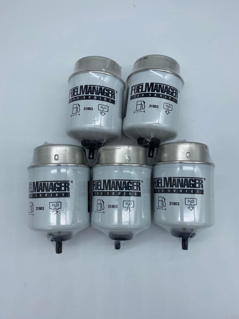 5x FUEL MANAGER PRE FILTER SPARE / REPLACEMENT 31863 100 SERIES DIESEL ...