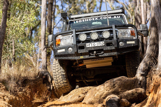 Toyota Landcruiser 76/78/79 series - Legendex Front & Transfer Case (2 Piece) Underbody Protection