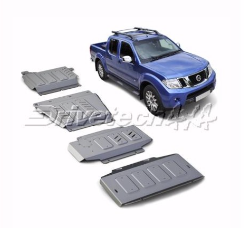 DT-UBA04 Drivetech 4x4 Underbody Armour by Rival  suitable for 2.5L turbo diesel Nissan Navara D40 (2005-16) and Nissan Pathfinder R51 (2005-13)