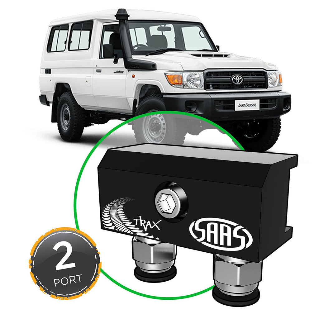SAAS Diff Breather Kit 2 Port suit TOYOTA LANDCRUISER 70 Series 19852