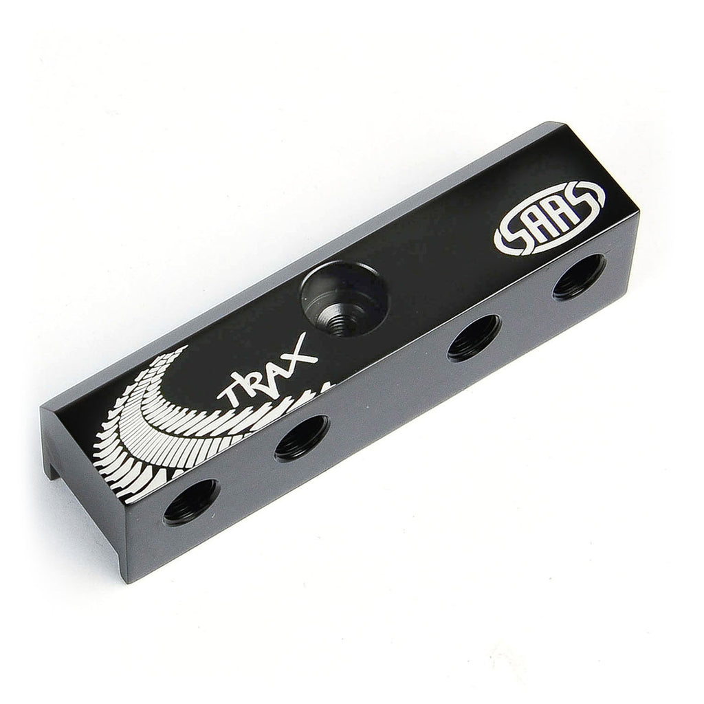 SAAS Diff Breather Manifold Block 4 Port Black (DBC01) THE DIESEL