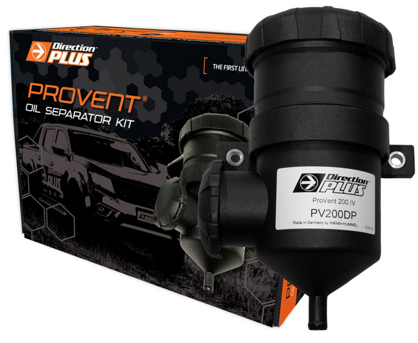 DIRECTION PLUS ProVent Ultimate Catch Can Kit NISSAN NAVARA NP300 (PV630DPK)