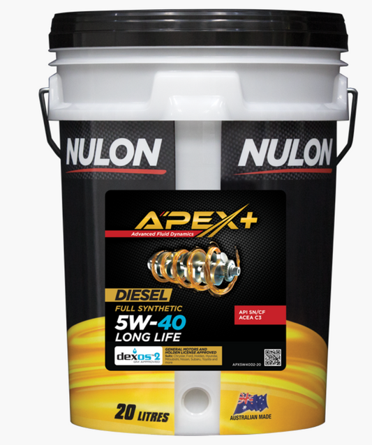 NULON APEX+ 5W-40 LONG LIFE (APX5W40D2)