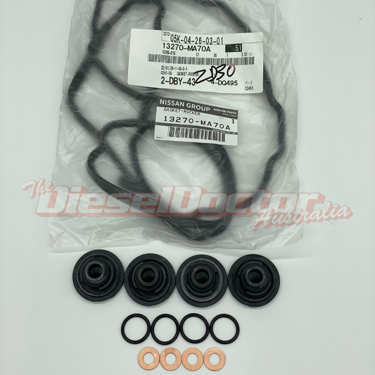 GENUINE ROCKER COVER GASKET KIT ZD30 PATROL 3.0 LTR COMMON RAIL 2006 - 2012