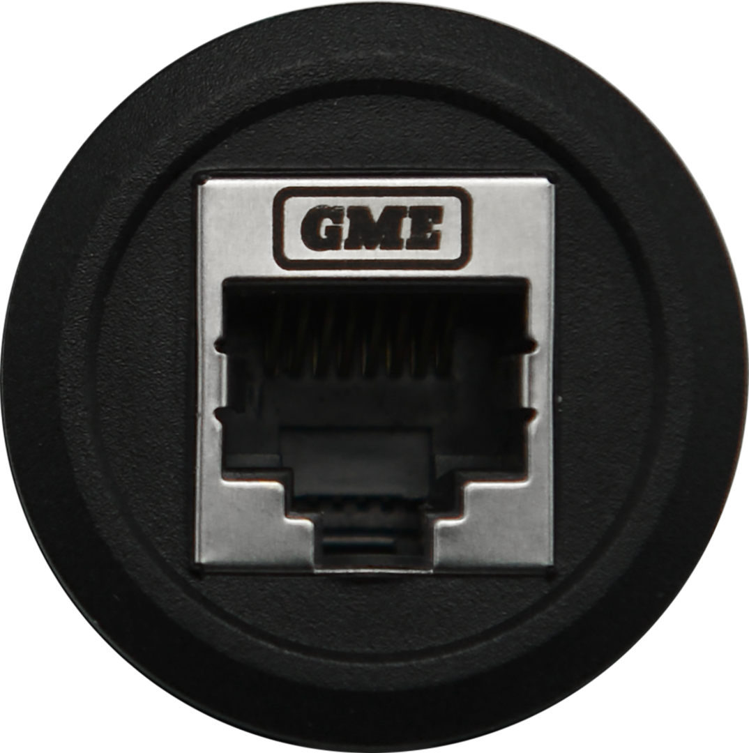 GME RJ45 PASS-THROUGH ADAPTOR - UNIVERSAL ROUND (XRS-RJ45RND)