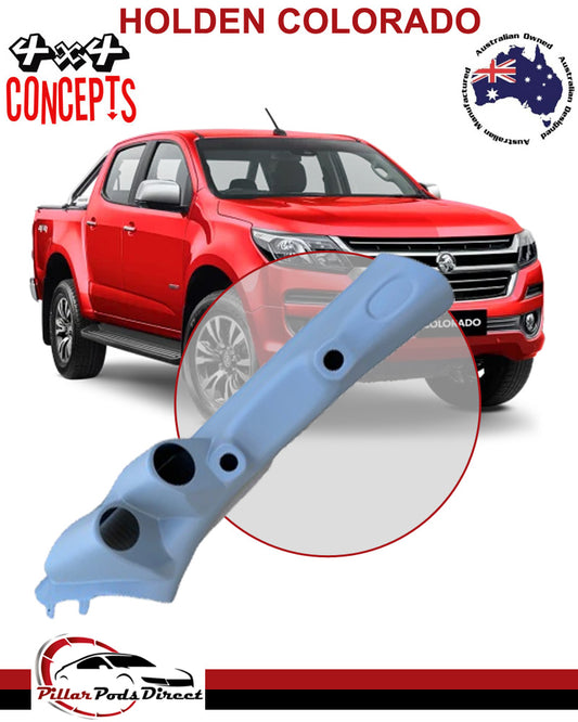 HOLDEN COLORADO RG SERIES 1 DOUBLE GAUGE PILLAR POD PAINTED FACTORY GREY 2012-2016 (RG2P)