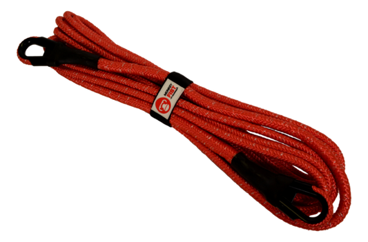 CARBON OFFROAD Monkey Fist Premium 7T x 10M Braided Winch Extension rope