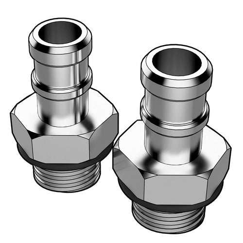 Catch Tank Hose Fitting 19mm 3/4 (Pair)
