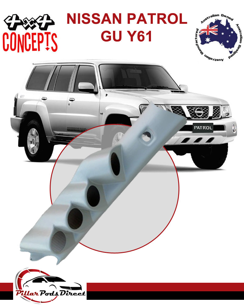 NISSAN PATROL GU 4 GAUGE PILLAR POD PAINTED CODE G (GU4G)